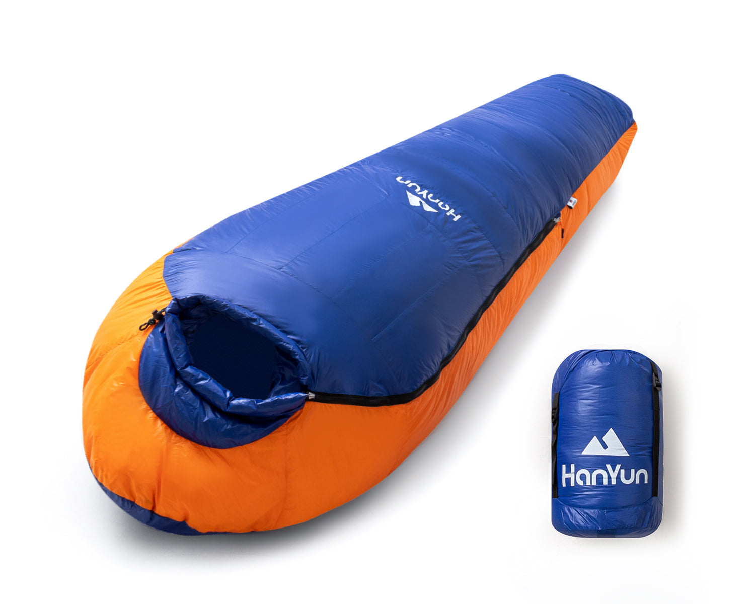 Orange Down Sleeping Bag – Hanyunoutdoor