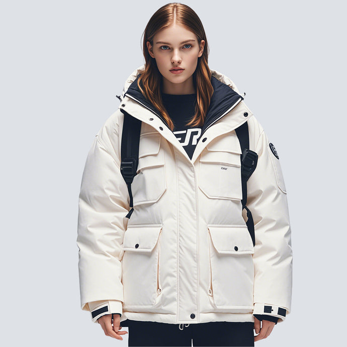 Hard Shell Windproof Down Jacket